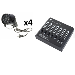 Pack Ambiance Éclairage - Location Éclairage DMX et PAR LED