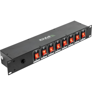 Location Dispatching 8 prises - Multiprise rackable son et éclairage
