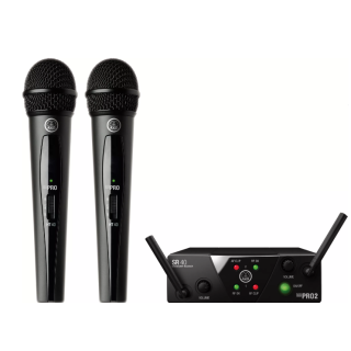 Location Micro Sans Fil AKG WMS 40 Mini Dual - Pack 2 Micros à Cholet