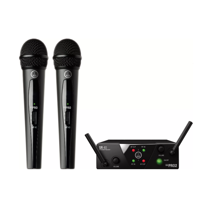 Location Micro Sans Fil AKG WMS 40 Mini Dual - Pack 2 Micros à Cholet