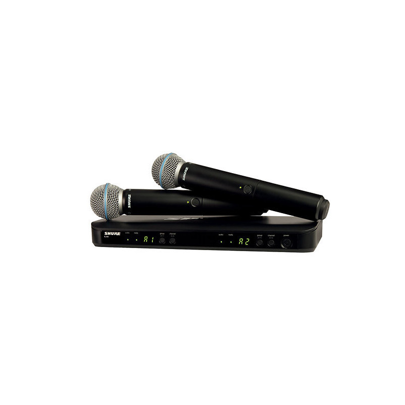 Location Shure BLX288 / Beta 58A - Pack 2 micros sans fil pro à Cholet